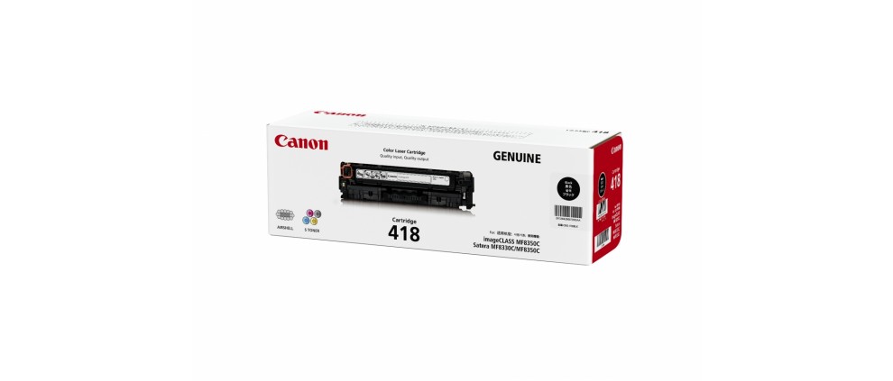 Canon Cartridge 418 Black Toner